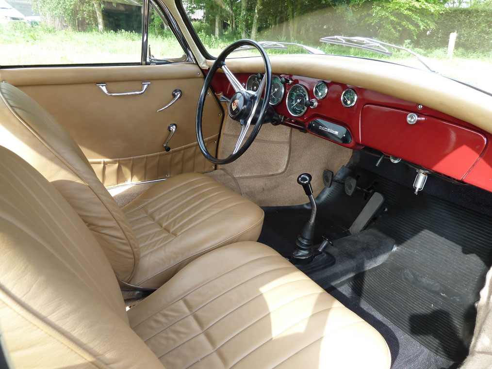 porsche 356 interior